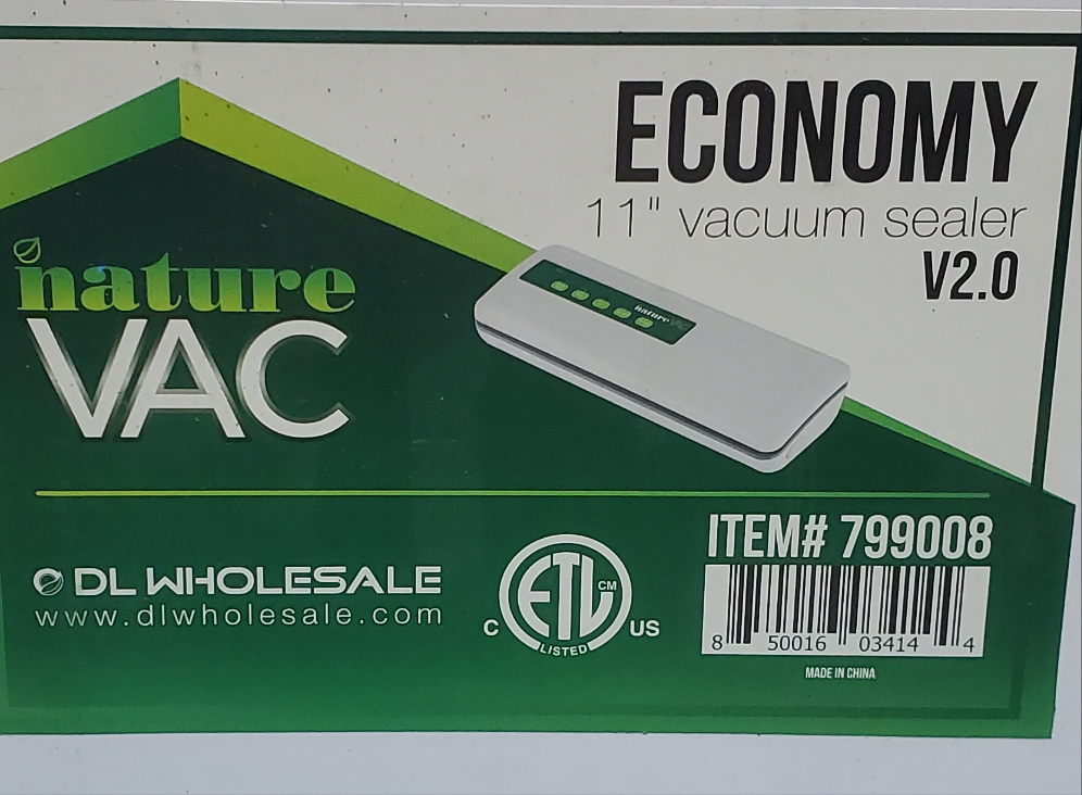 NatureVac 11" Vacuum Sealer V2