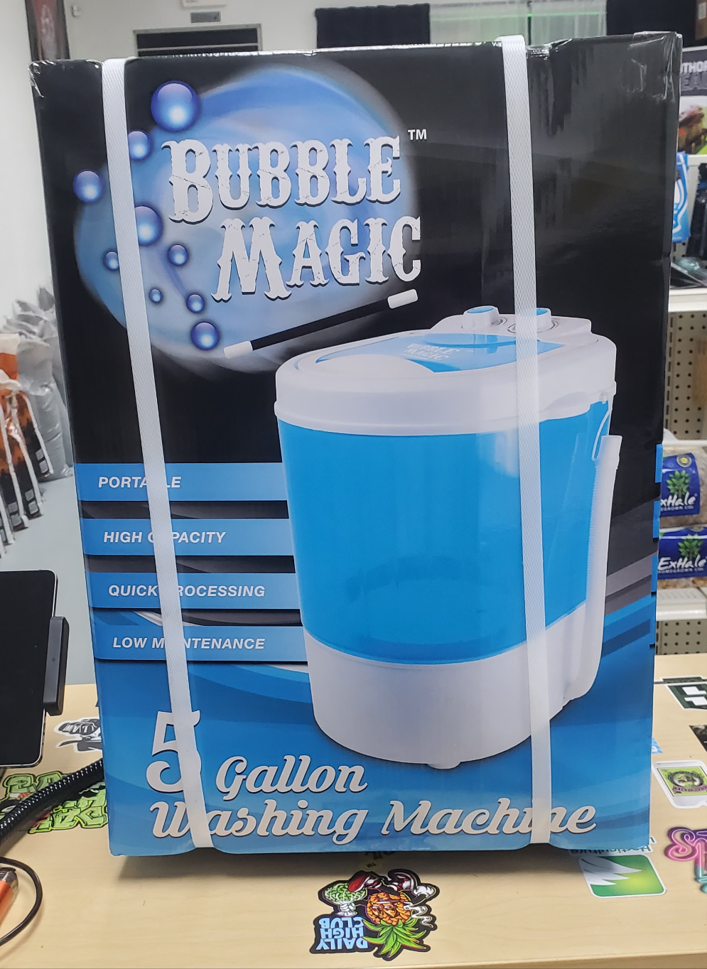 Bubble Magic 5 gallon washing machine
