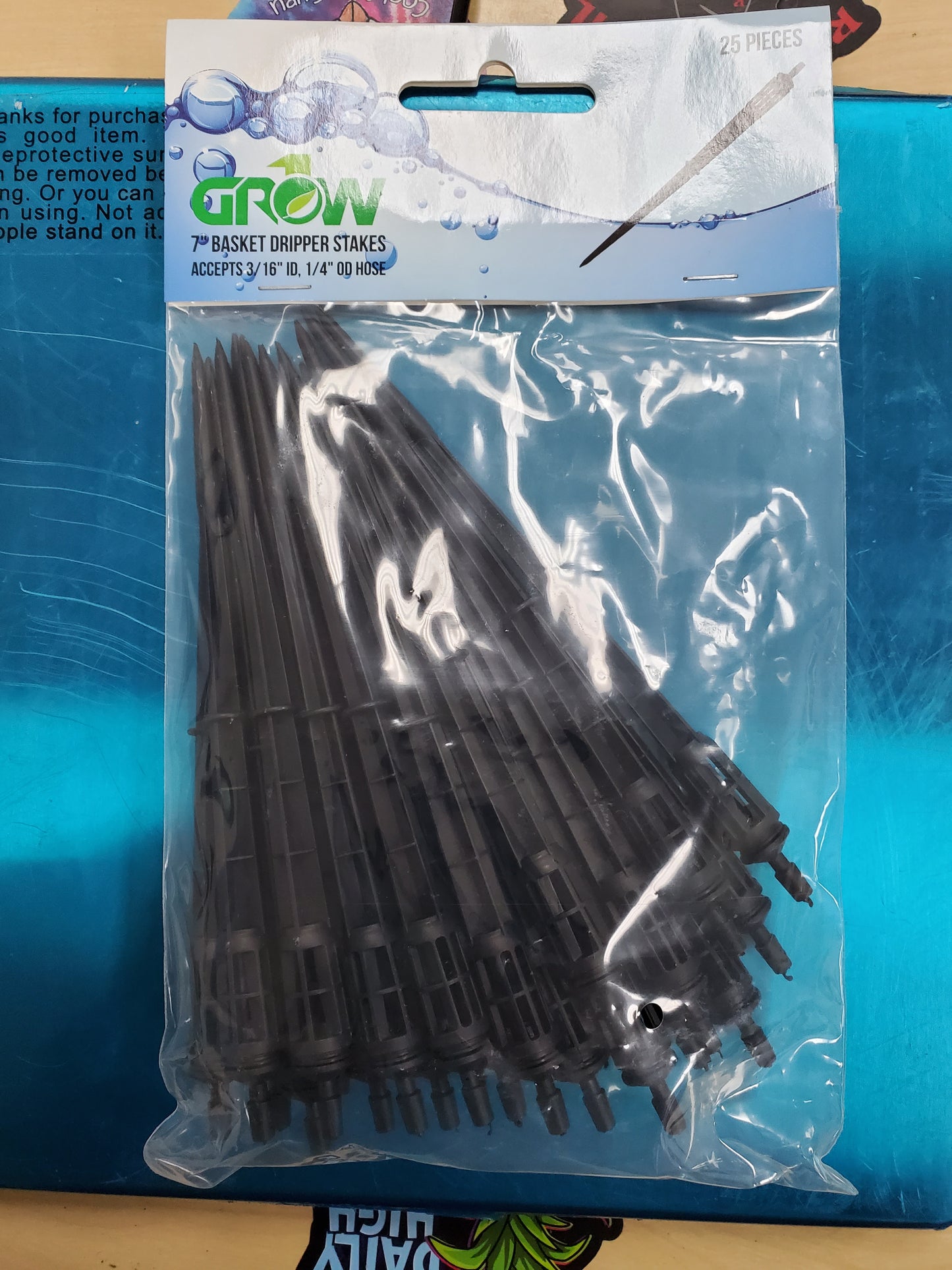 GROW1 Basket Drip Stakes 5in (25pcs/Bag)
