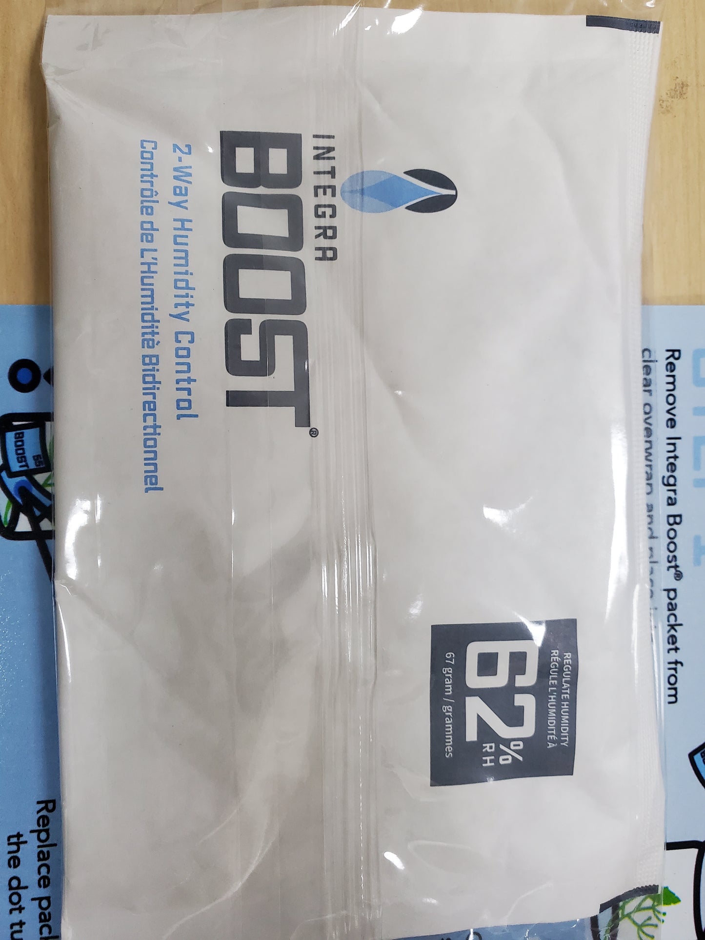 Integra Boost 67gram 62% RH individually wrapped