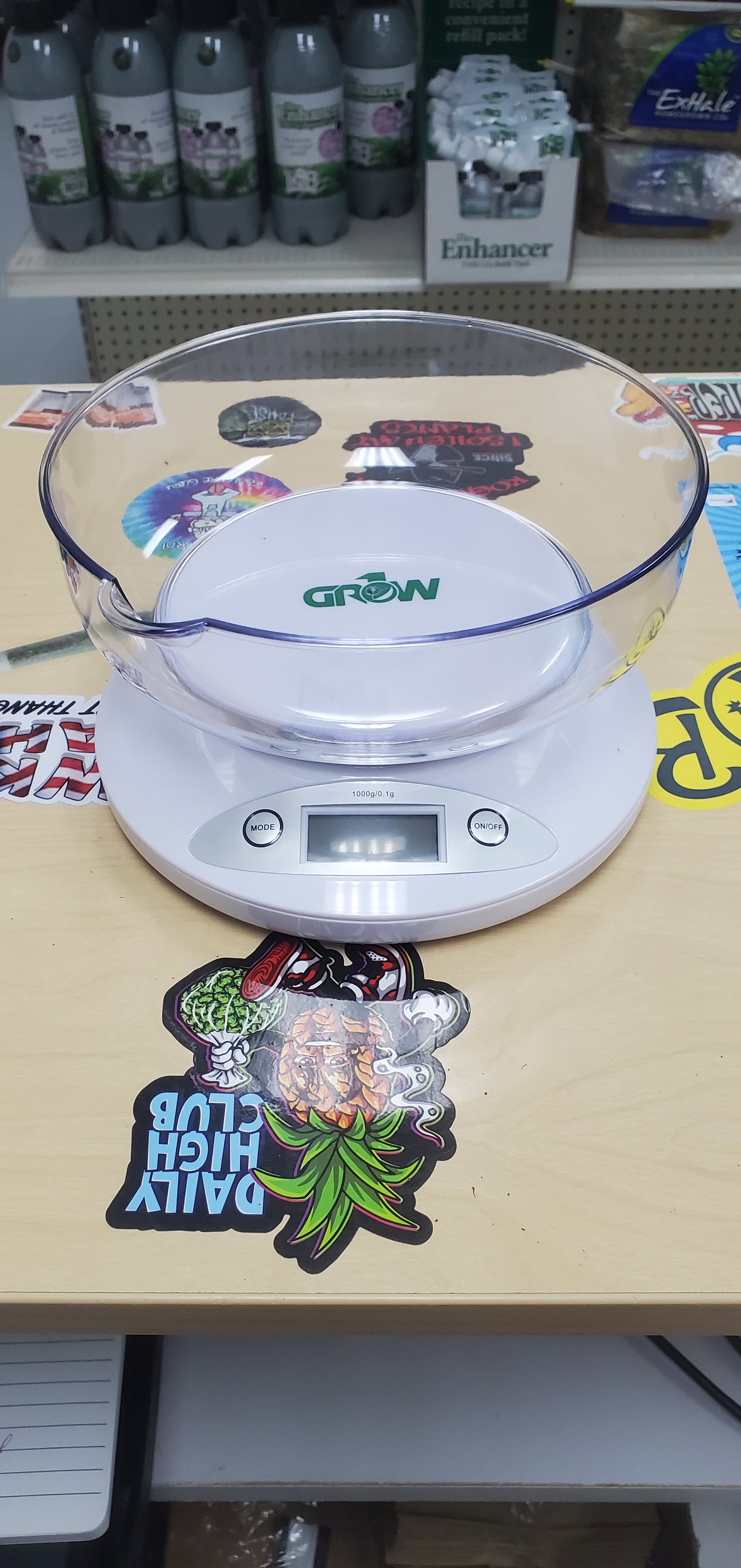 Grow1 digital scale w/bowl