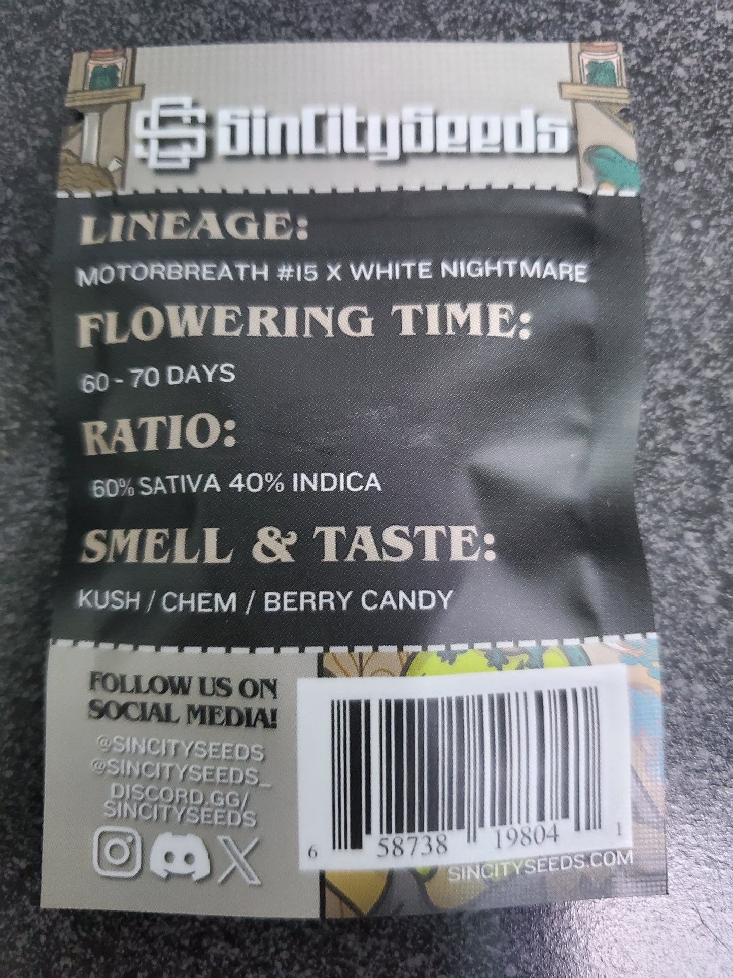 SinCitySeeds - Side Swiped - half pack(3fem)