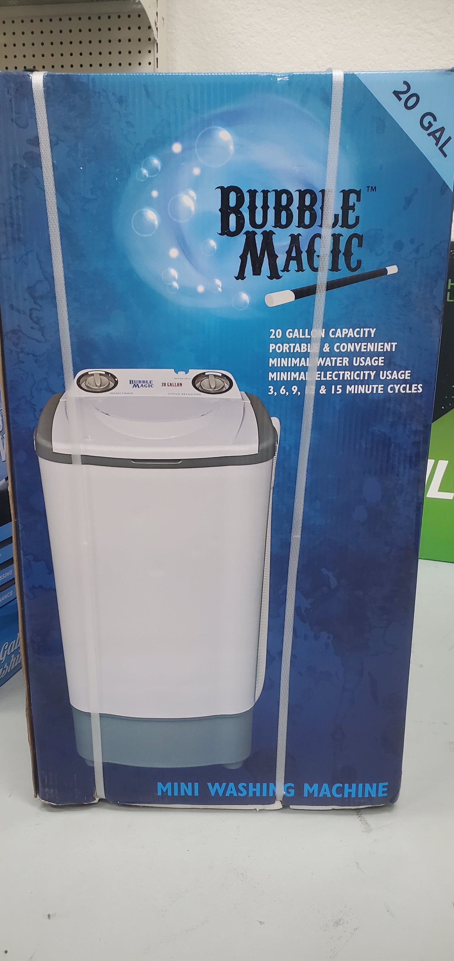 Bubble Magic 20 gallon washing machine