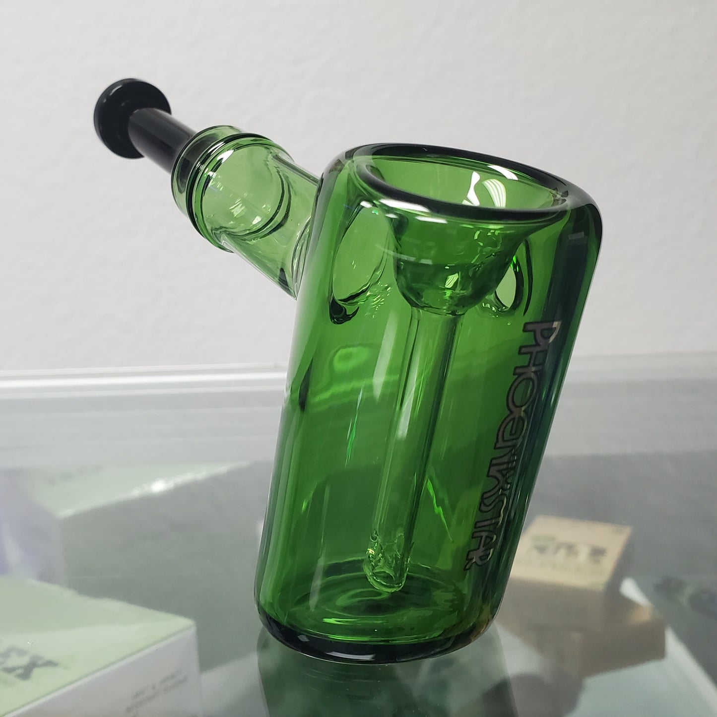 Phoenix Star Hammer Bubbler  5.5" - Green