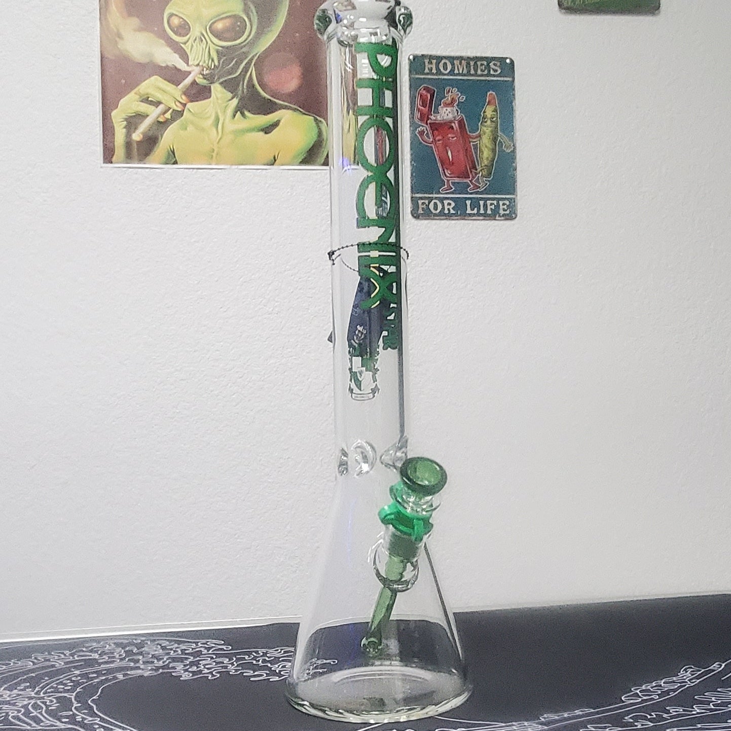 18in PhoenixStar Beaker-Green