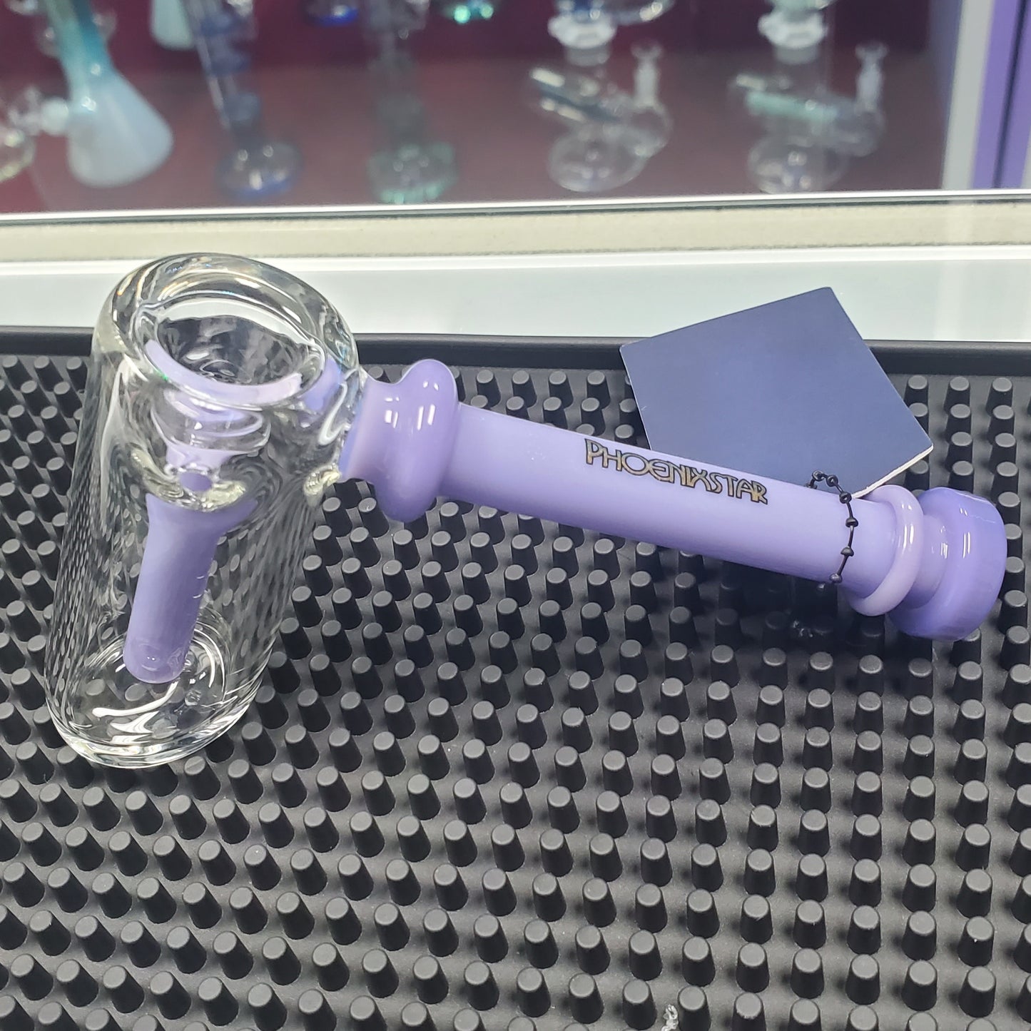 Phoenix Star Hammer Bubbler w/ carb - Purple