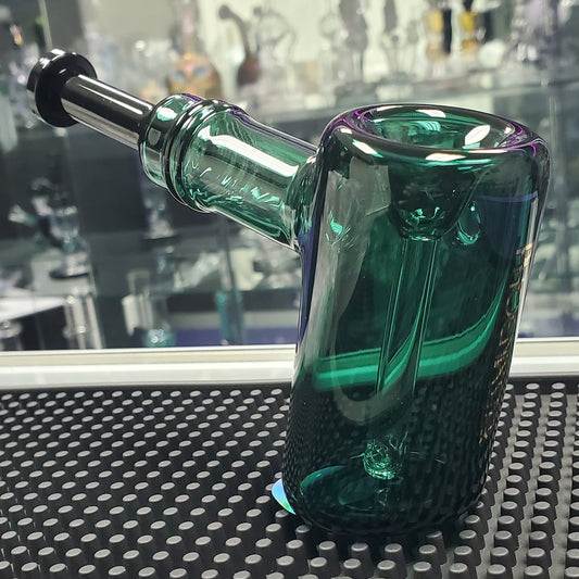 Phoenix Star Hammer Bubbler  5.5" - Teal