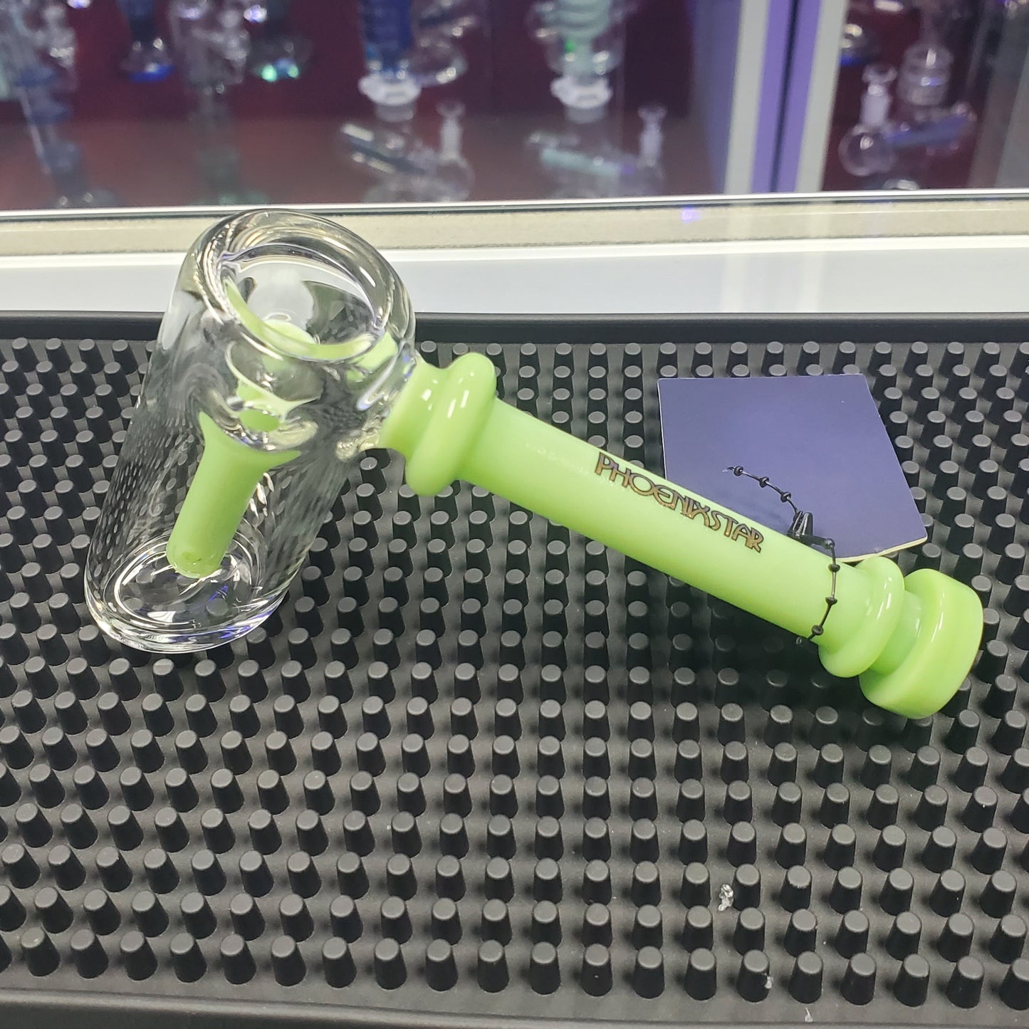 Phoenix Star Hammer Bubbler w/ carb - Green