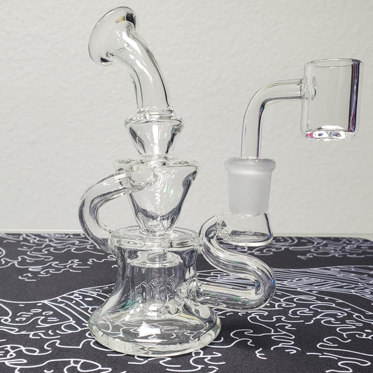 Mini Recycler 5.5" - Clear