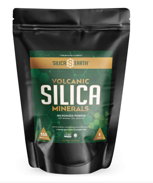 Silica Earth Volcanic Silica Minerals Micronized Powder 5lbs