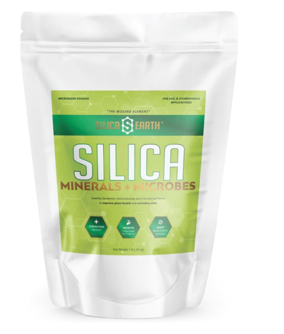 Silica Earth Silica Minerals + Beneficial Microbes 3lbs