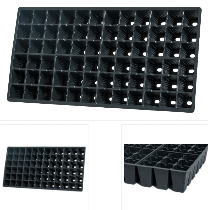 72-Cell Square Plug Flat Insert