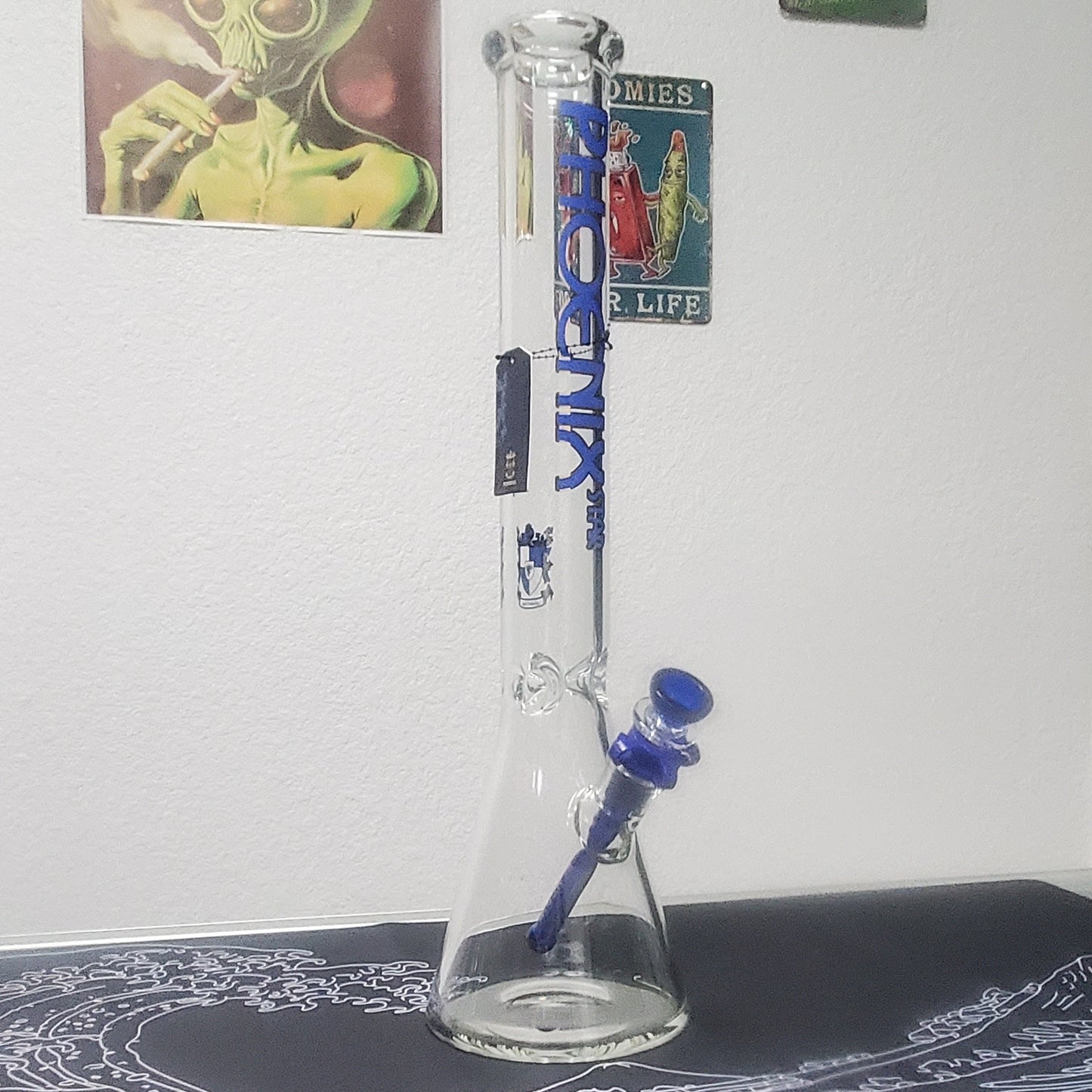 18in PhoenixStar Beaker-Blue