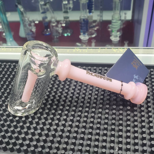 Phoenix Star Hammer Bubbler w/ carb - Pink