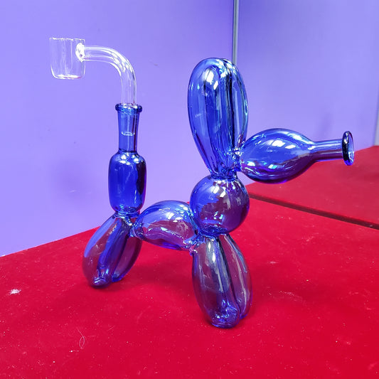 Glass Balloon Dog w/ Banger