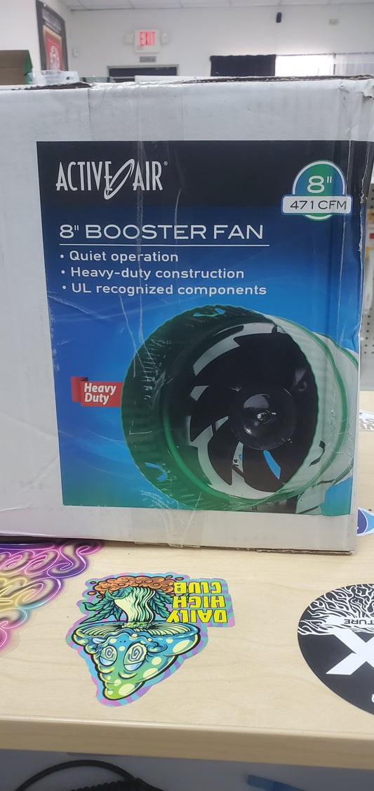 8" ActiveAir booster fan