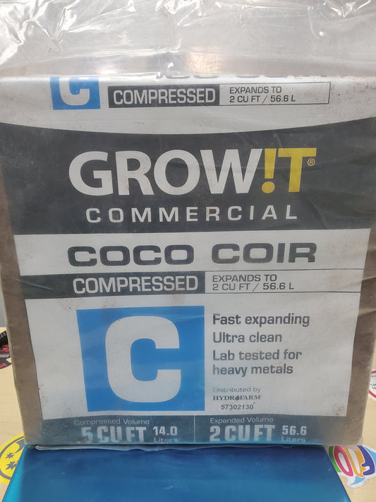 GROW!T Commercial Coco, 5kg bale