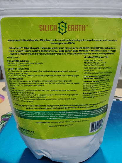 Silica Earth - Silica Minerals + Microbes